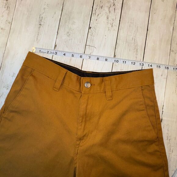 Volcom Hybrid Shorts Mens 28 Waist Surf Turf Copper Performance Active Quick Dry - Picture 3 of 8